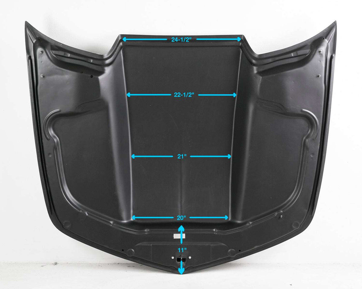 2010 - 2015 Camaro Type-COPO Carbon Fiber Cowl Hood