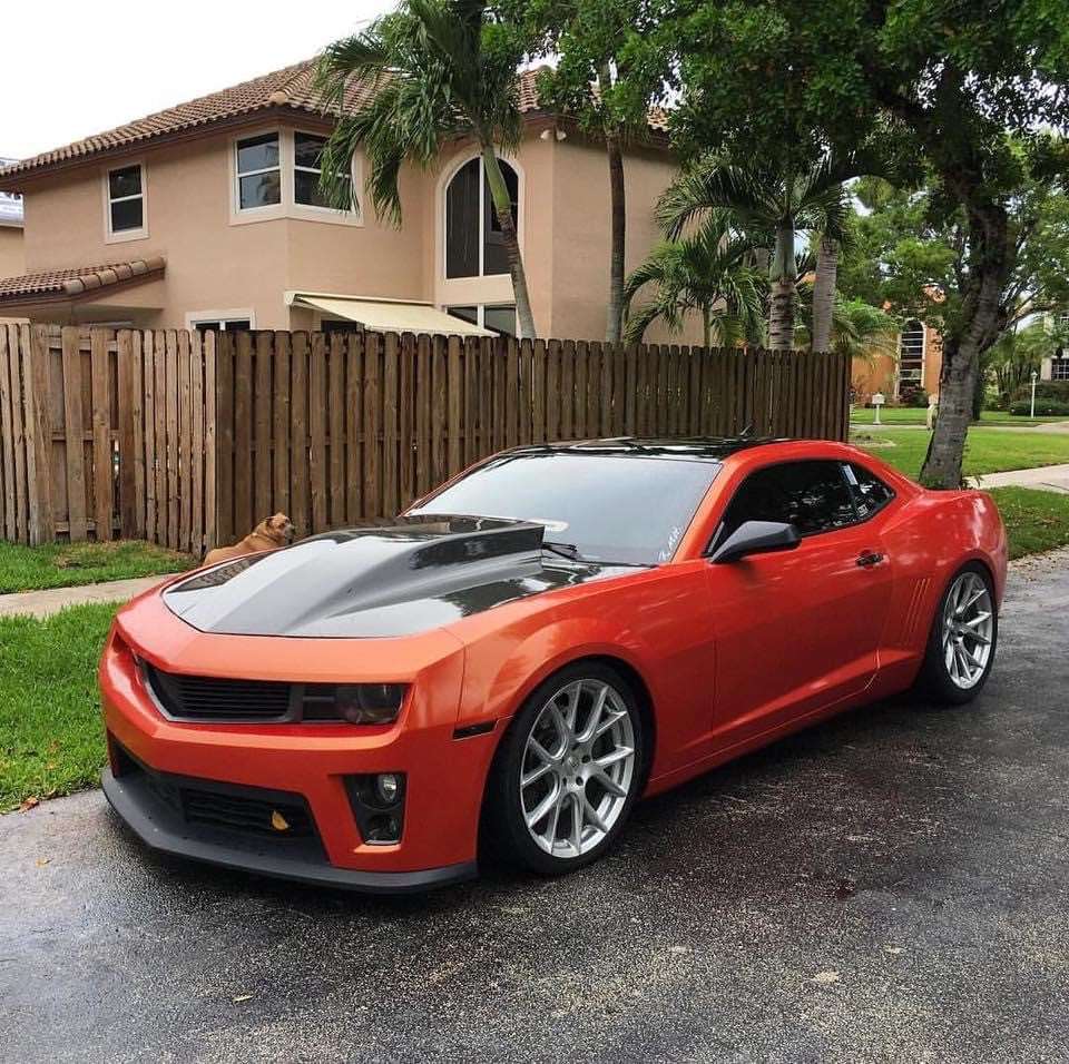 2010 - 2015 Camaro Type-COPO Carbon Fiber Cowl Hood