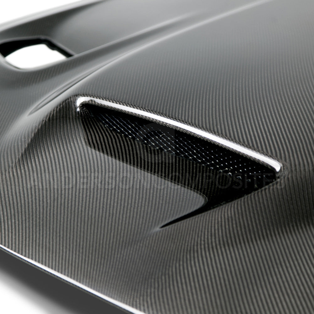 2015 - 2023 Challenger Hellcat Type-OE Carbon Fiber Hood