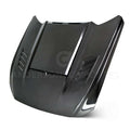 2015 - 2017 Mustang Double Sided Carbon Fiber Ram Air Hood