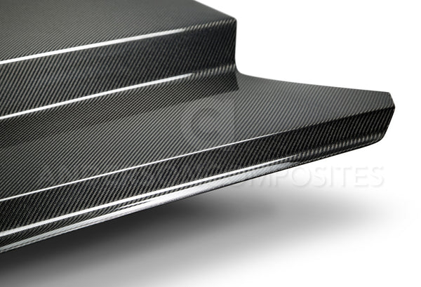2015 - 2017 MUSTANG DOUBLE-SIDED CARBON FIBER COWL HOOD