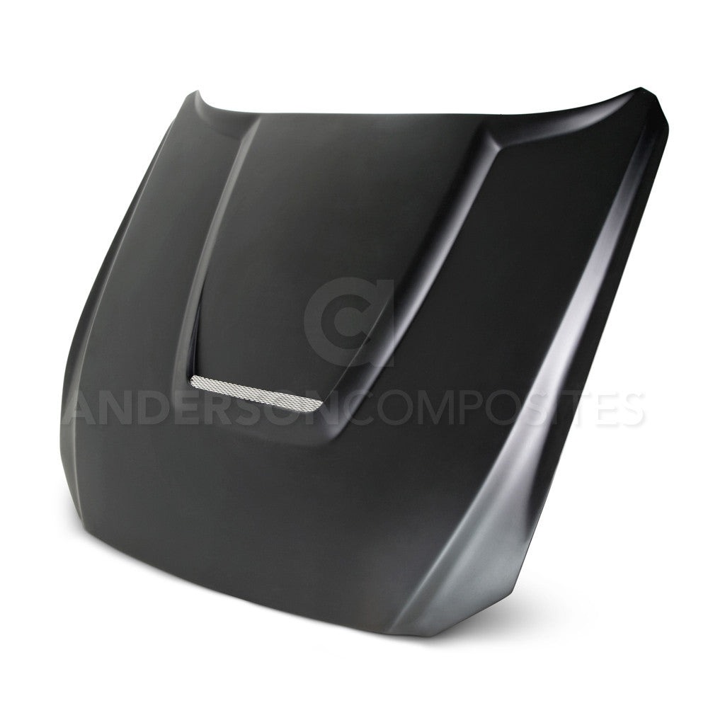 2015 - 2017 Mustang Fiberglass GT350 Style Hood (Primer)