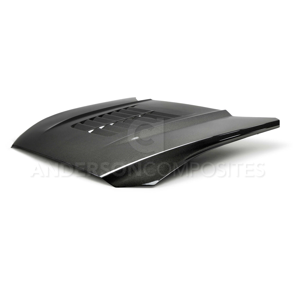 2015 - 2017 Ford Mustang Double-Sided Type-GT5  Carbon Fiber Hood