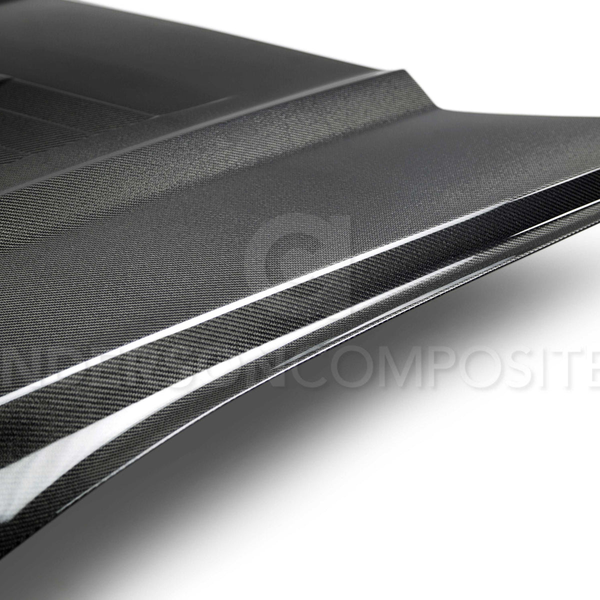 2015 - 2017 Ford Mustang Double-Sided Type-GT5  Carbon Fiber Hood
