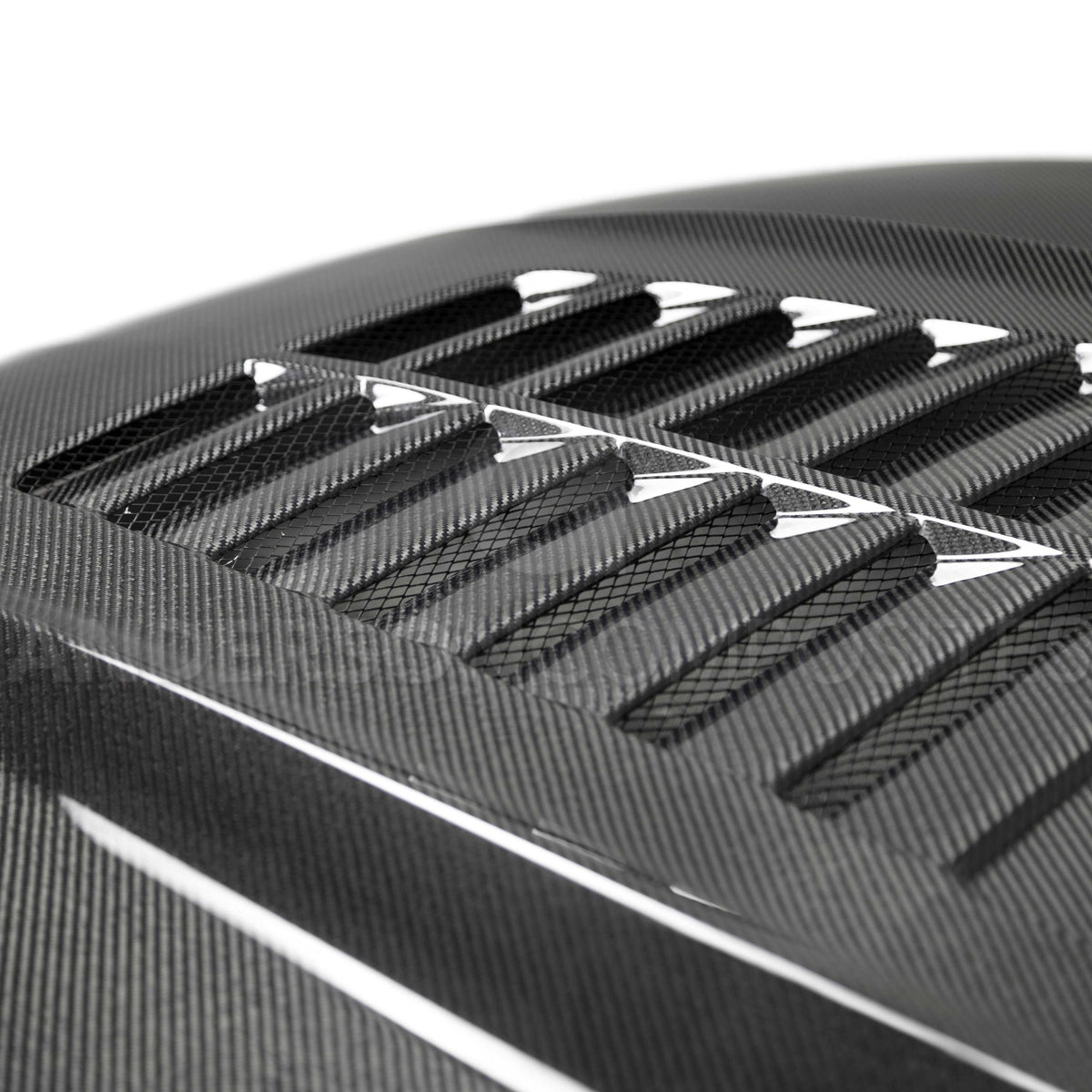 2015 - 2017 Ford Mustang Double-Sided Type-GT5  Carbon Fiber Hood