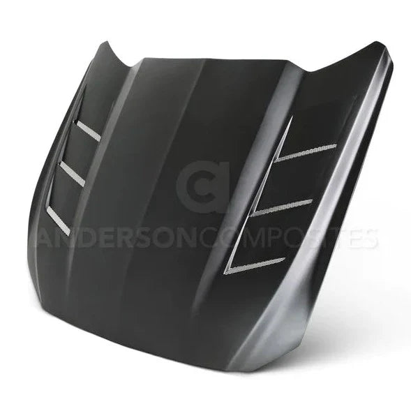 2015 - 2017 MUSTANG FIBERGLASS HEAT EXTRACTOR HOOD (PRIMER)
