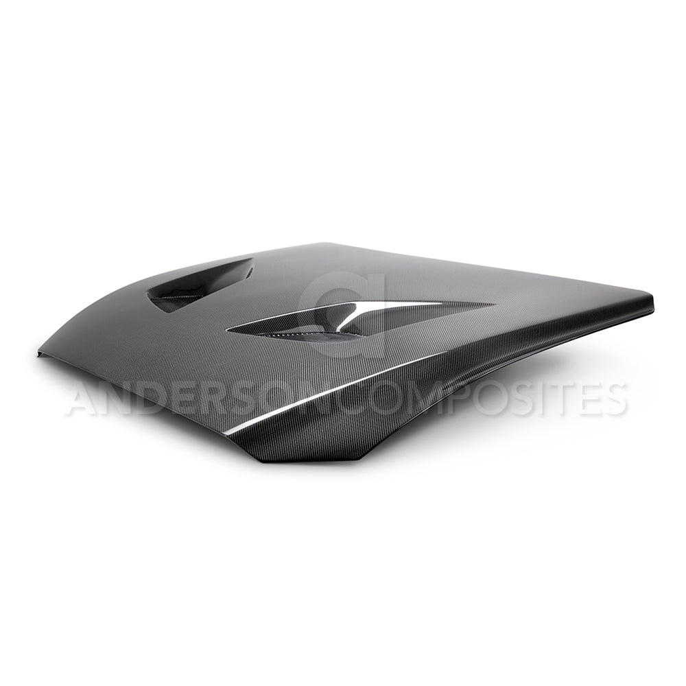 2015 - 2017 Mustang Double-Sided Carbon Fiber Type-TT (FORD GT Style) Hood