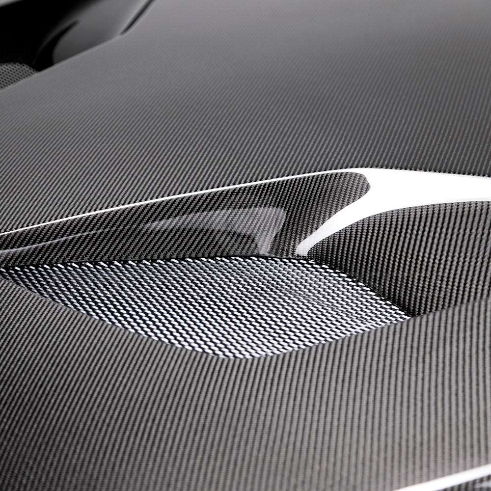 2015 - 2017 Mustang Double-Sided Carbon Fiber Type-TT (FORD GT Style) Hood