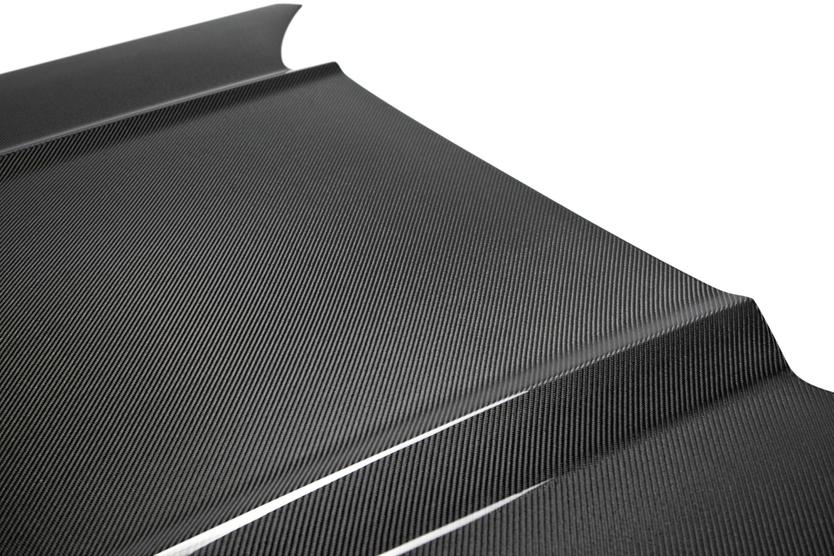 2015 - 2017 Mustang Double-Sided Carbon Fiber Type-OE Hood