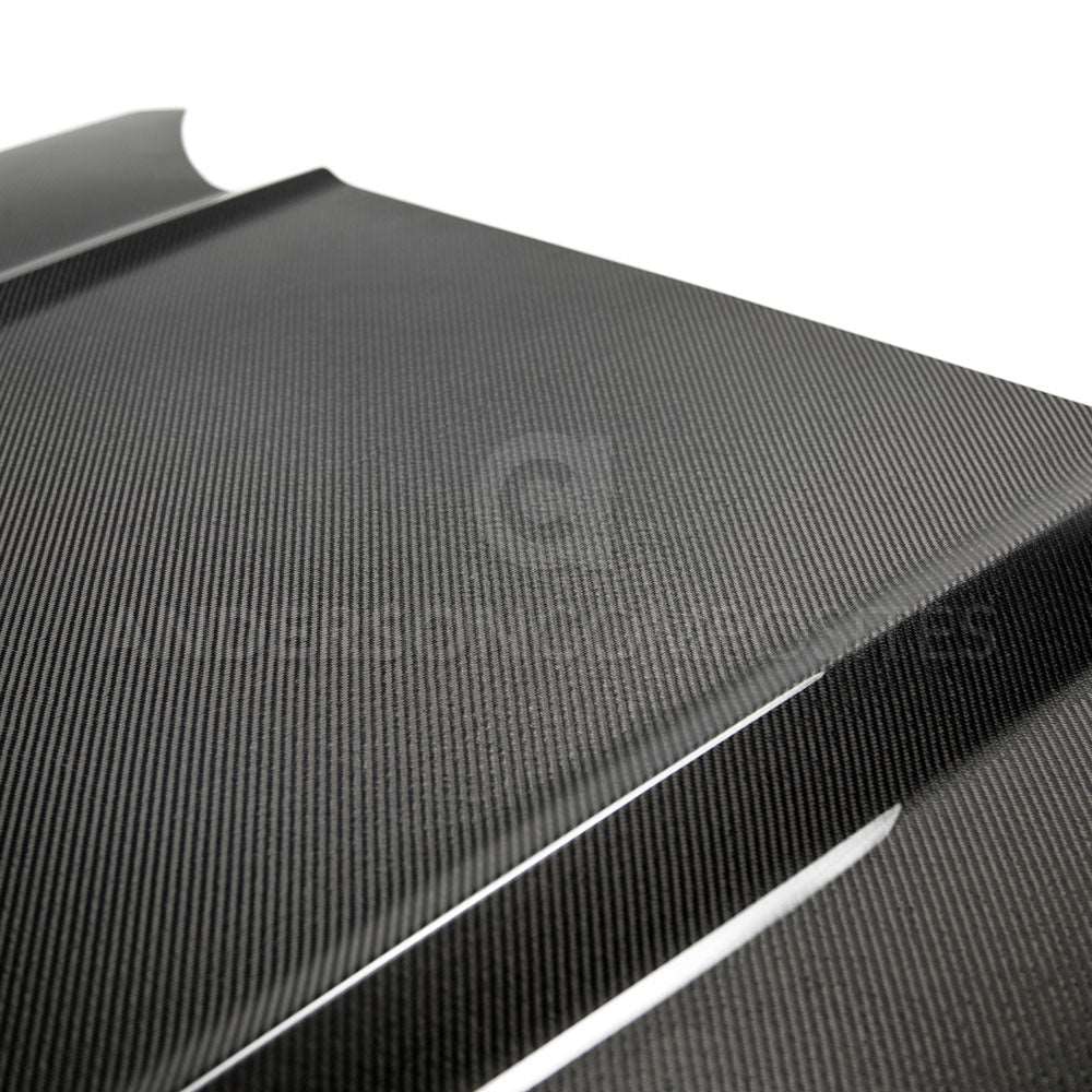 2015 - 2017 Ford Mustang GT Double Sided Carbon Fiber OE Style Hood