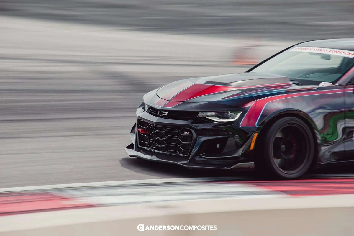 2016 - 2024 CAMARO TYPE-AZ DOUBLE SIDED CARBON FIBER HOOD