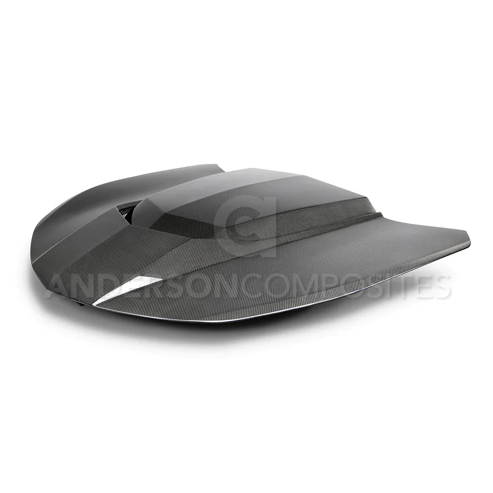 2016 - 2024 CAMARO TYPE-AZ DOUBLE SIDED CARBON FIBER HOOD