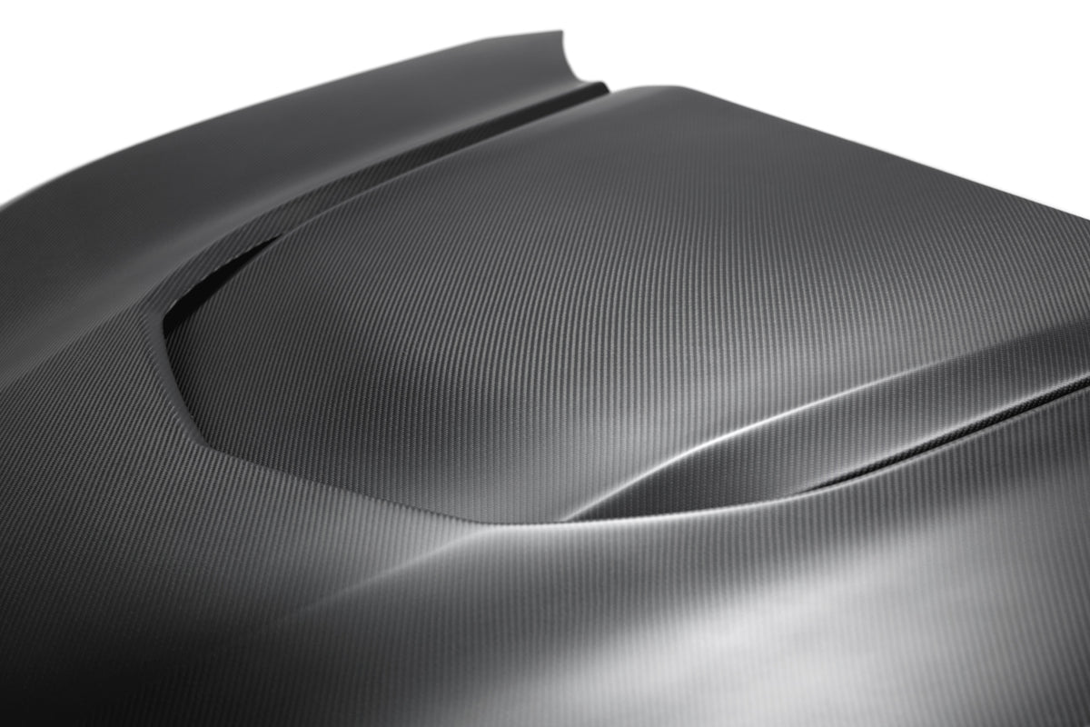 2017-2024 CAMARO ZL1 1LE TYPE-OE DOUBLE SIDED DRY CARBON FIBER HOOD