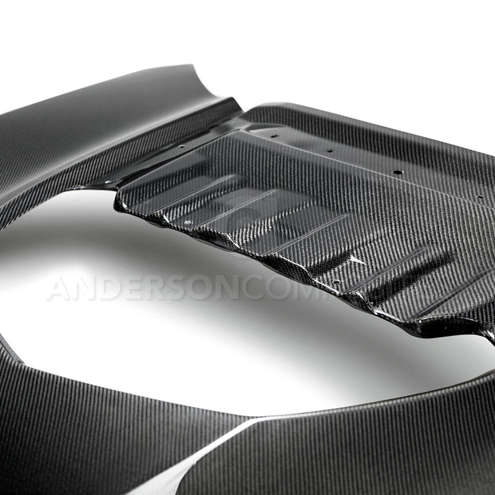 2017 - 2024 CAMARO ZL1 1LE TYPE-OE DOUBLE-SIDED CARBON FIBER HOOD