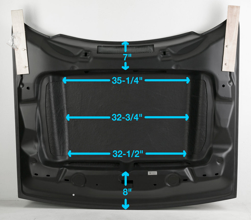 2018 - 2023 Dodge Challenger Demon Cowl-Style Carbon Fiber Hood