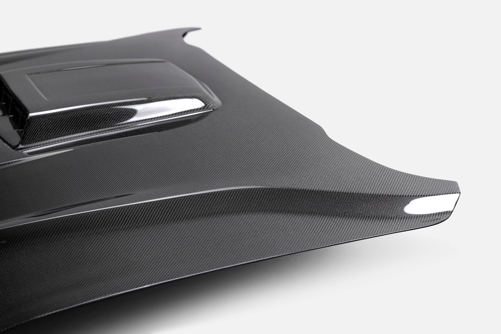 2021 - 2023 Ford Mustang Mach 1 Double Sided Type-SK Carbon Fiber Hood