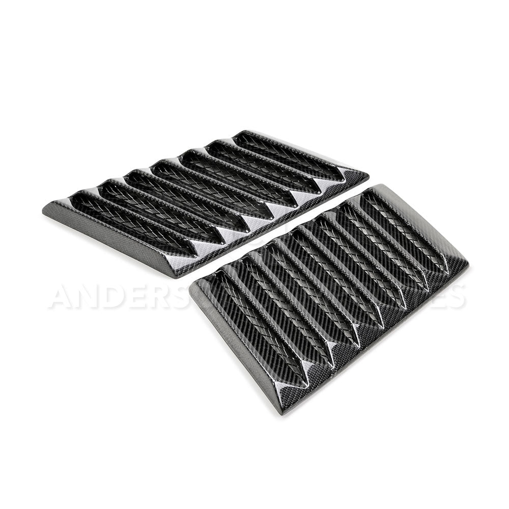 UNIVERSAL CARBON FIBER TRUCK HOOD VENTS