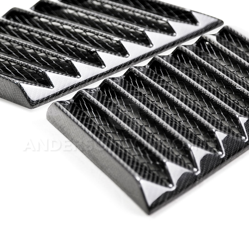 UNIVERSAL CARBON FIBER TRUCK HOOD VENTS