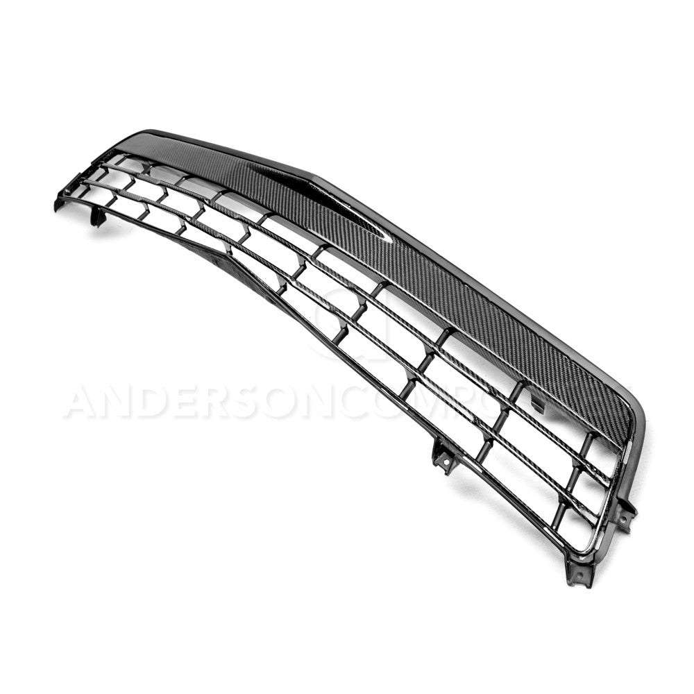2014 - 2015 Camaro Carbon Fiber Front Lower Grille