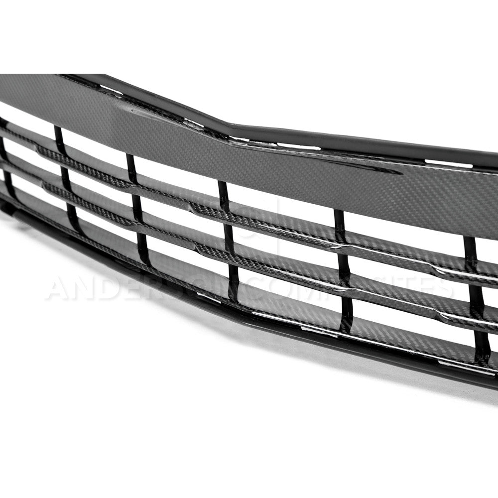 2014 - 2015 Camaro Carbon Fiber Front Lower Grille