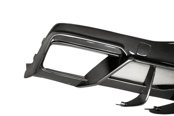 2020 - 2024 CHEVROLET CORVETTE C8 CARBON FIBER REAR DIFFUSER