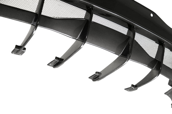 2020 - 2024 CHEVROLET CORVETTE C8 CARBON FIBER REAR DIFFUSER
