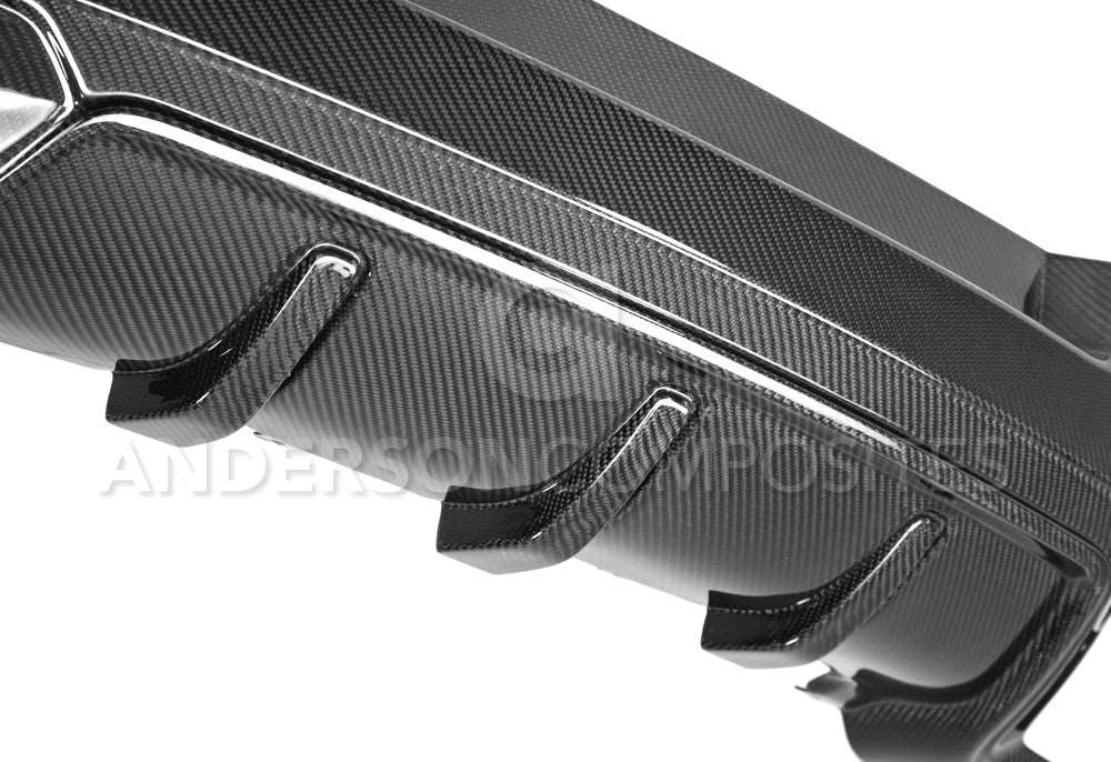 2014 - 2015 Camaro Z28 Carbon Fiber Rear Valance