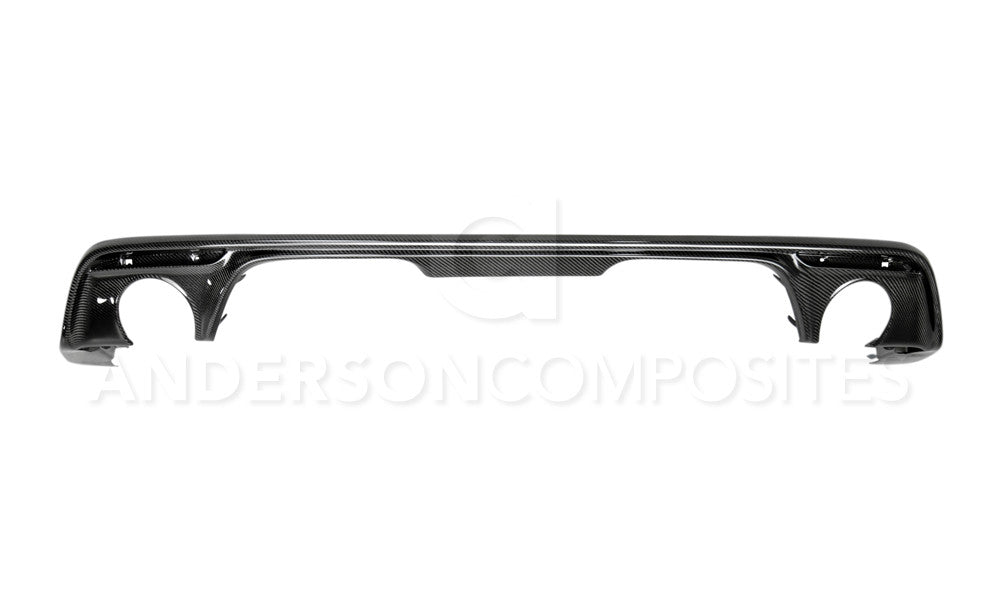 2015 - 2017 Mustang Carbon Fiber Type-OE Rear Valance