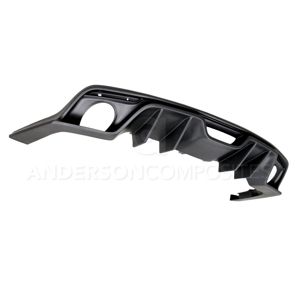 2015 - 2017 Mustang Fiberglass Type-AR Rear Diffuser
