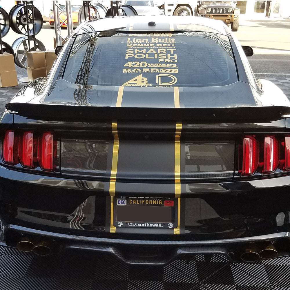 2015 - 2017 Mustang Carbon Fiber Rear Diffuser for Quad Tip Exhaust