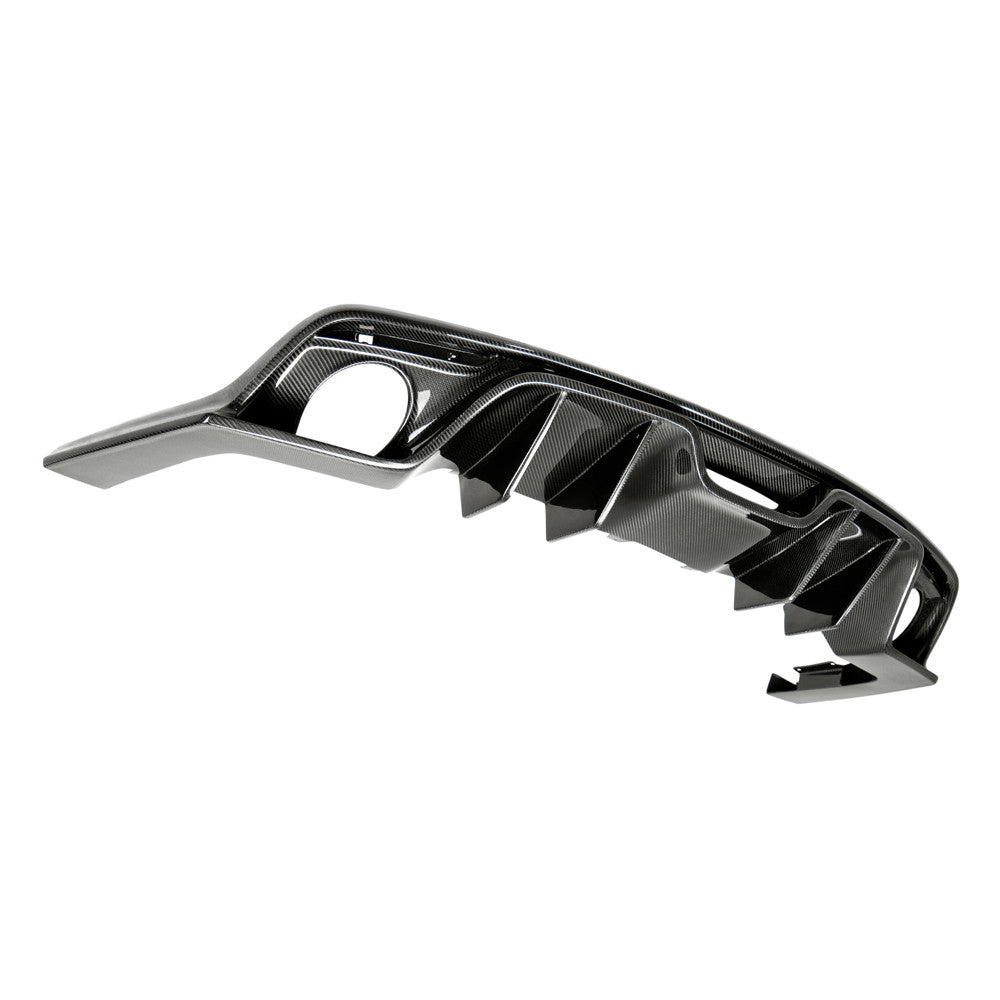 2015 - 2017 Mustang Carbon Fiber Type-AR Rear Diffuser
