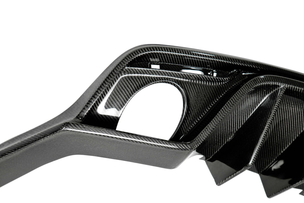 2015 - 2017 Mustang Carbon Fiber Type-AR Rear Diffuser
