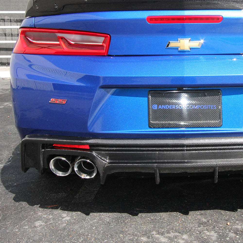 2016 - 2024 CAMARO TYPE-AZ CARBON FIBER REAR DIFFUSER