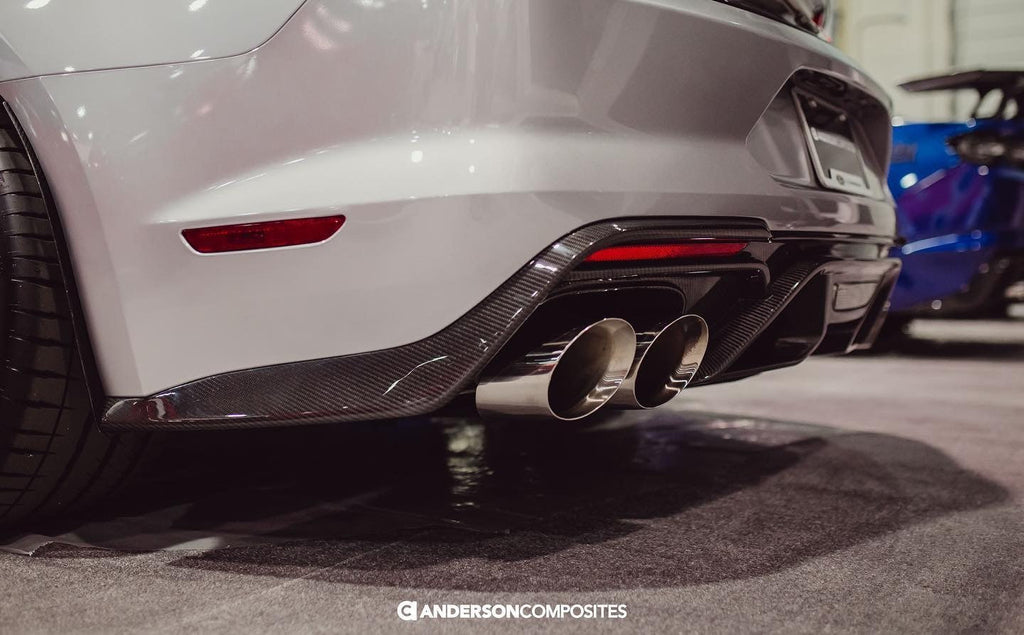 2020 - 2023 Mustang Shelby GT500 Carbon Fiber Rear Diffuser