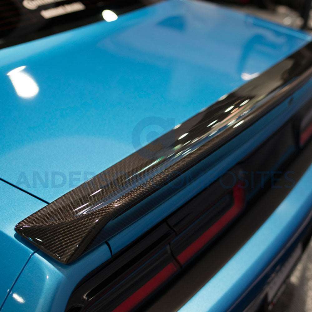 2015 - 2017  Dodge Challenger SRT Hellcat Carbon Fiber Rear Spoiler