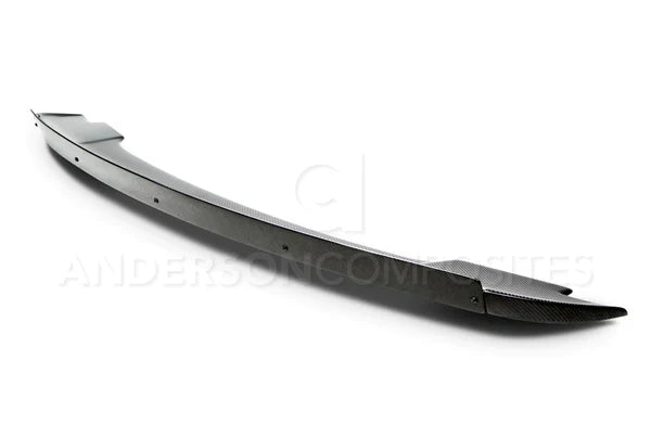 2015 - 2023 MUSTANG CARBON FIBER TRACK PACK STYLE SPOILER WITH ADJUSTABLE WICKER BILL