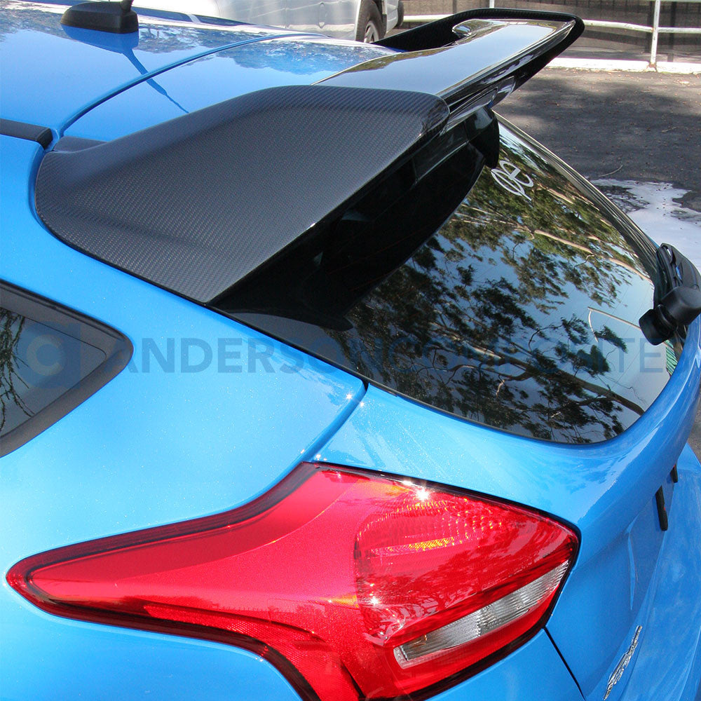 2016-2018 Ford Focus RS-Style Carbon Fiber Rear Spoiler