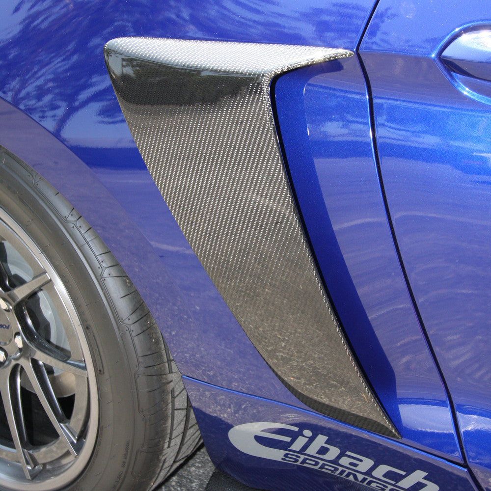 2015 - 2023 Mustang Carbon Fiber Side Scoops (Pair)