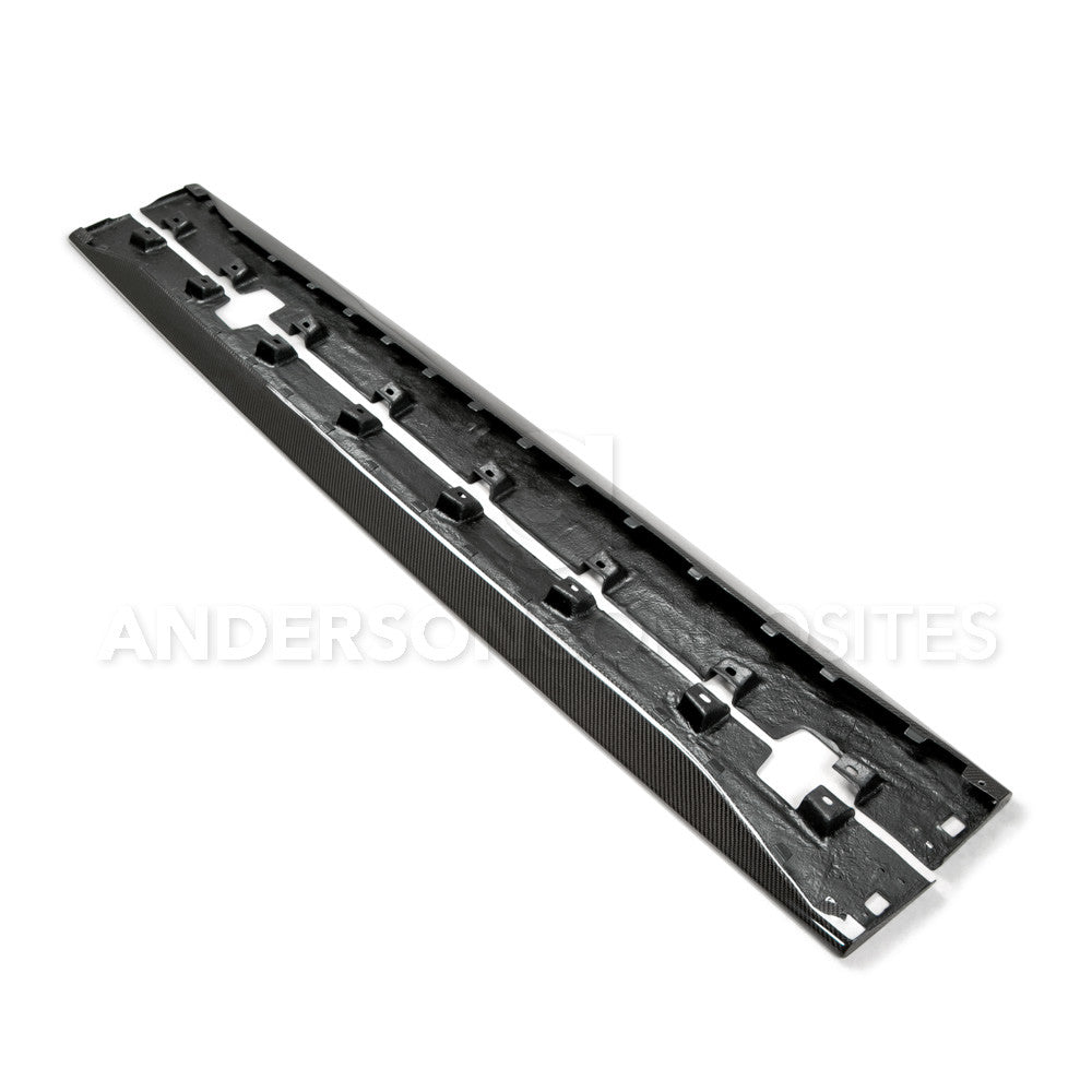 2015 - 2023 Mustang Carbon Fiber Type-OE Side Rocker Panels (Pair)