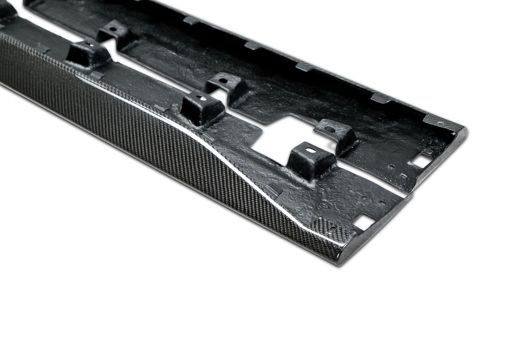 2015 - 2023 Mustang Carbon Fiber Type-OE Side Rocker Panels (Pair)