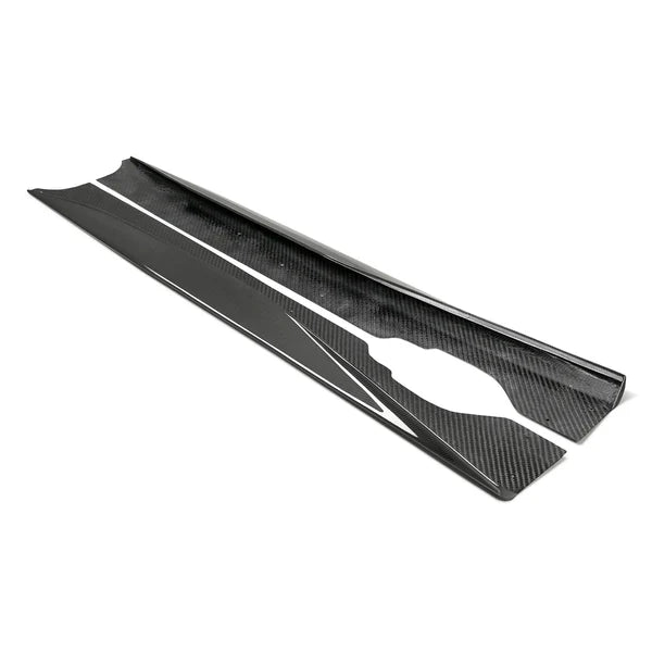 2020 - 2024 CORVETTE C8 CARBON FIBER SIDE SKIRT EXTENSIONS
