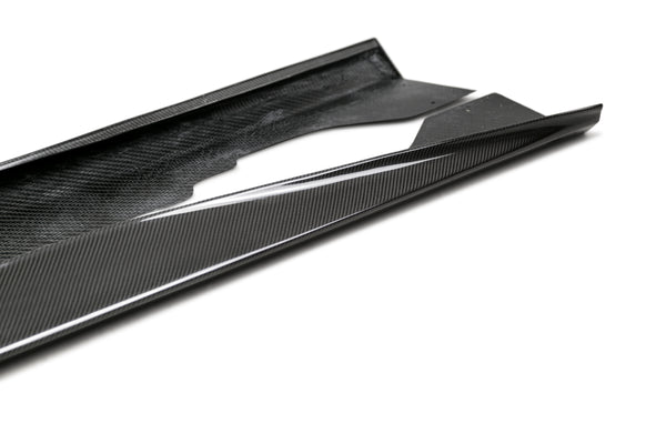 2020 - 2024 CORVETTE C8 CARBON FIBER SIDE SKIRT EXTENSIONS