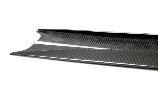 2020 - 2024 CORVETTE C8 CARBON FIBER SIDE SKIRT EXTENSIONS