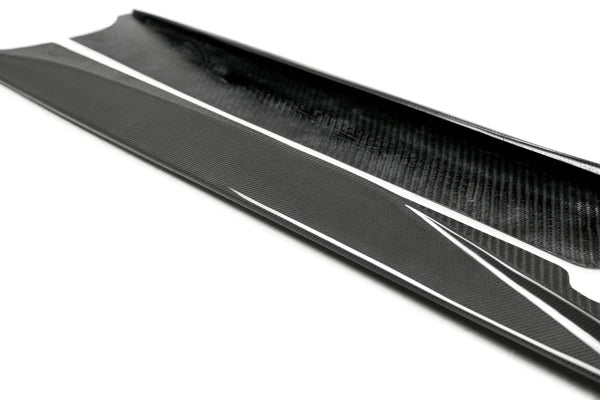 2020 - 2024 CORVETTE C8 CARBON FIBER SIDE SKIRT EXTENSIONS