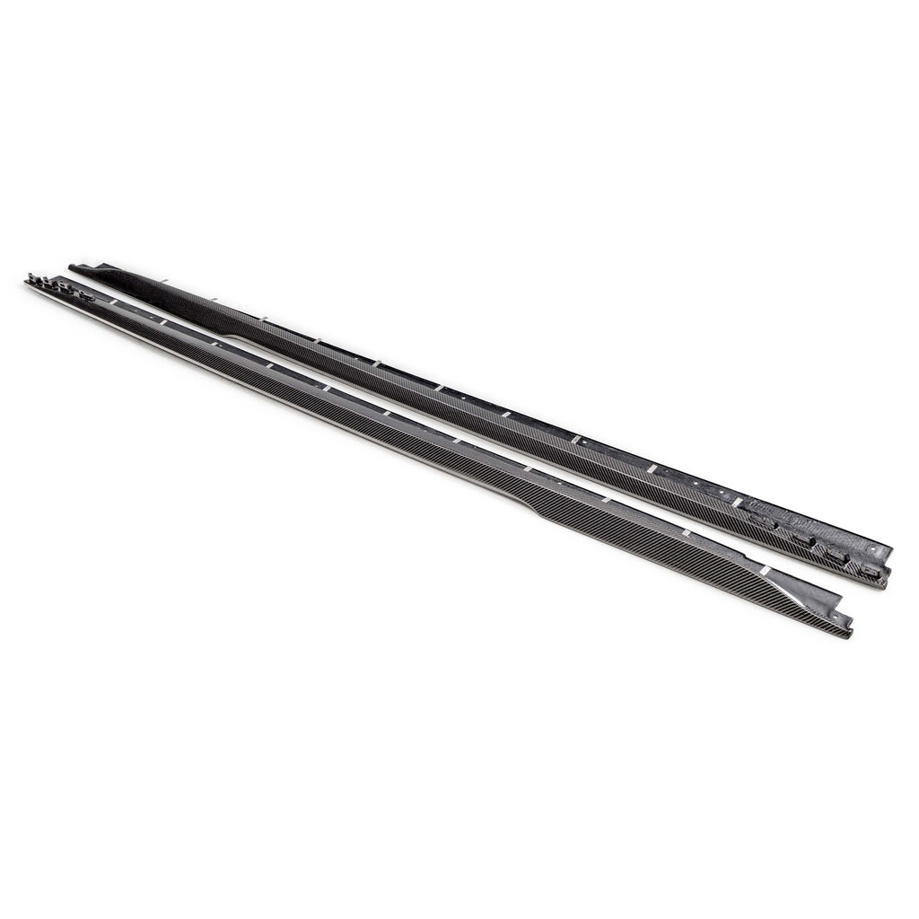 2022 - 2024 Cadillac CT5-V Blackwing Type-ST Carbon Fiber Rocker Panel Extensions