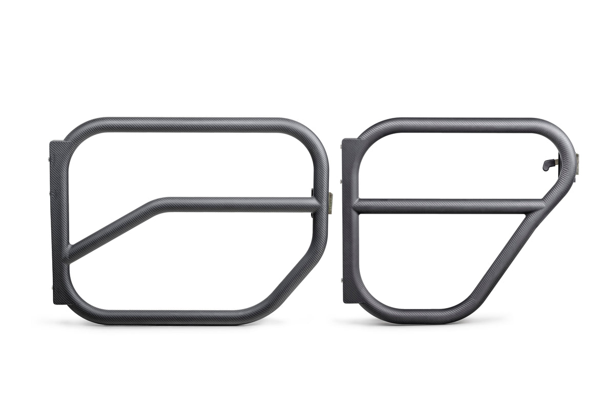 2021 - 2024 Ford Bronco Carbon Fiber Tube Doors - Front & Rear (4-Door)
