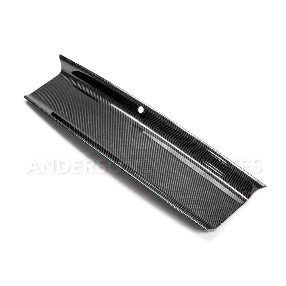 2015 - 2023 Mustang Carbon Fiber Decklid Panel (No Emblem)