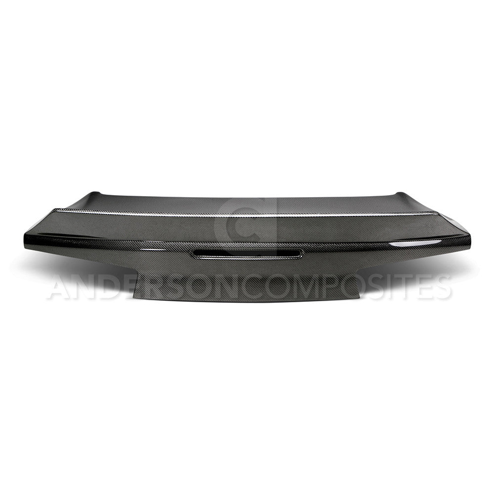 2016 - 2024 Camaro Carbon Fiber Double Sided Decklid with Integrated Spoiler