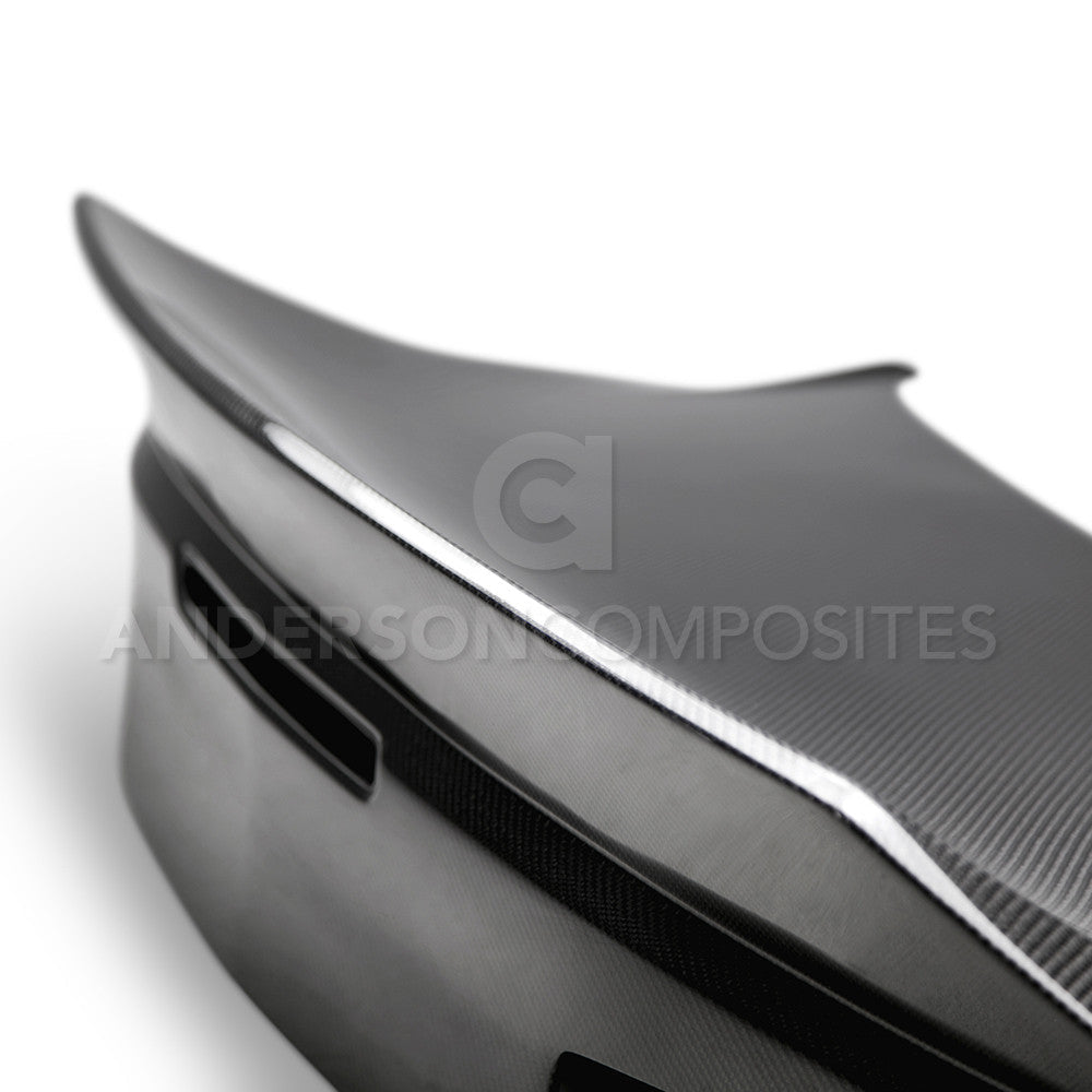 2016 - 2024 Camaro Carbon Fiber Double Sided Decklid with Integrated Spoiler