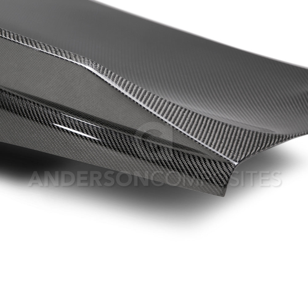 2016 - 2024 Camaro Carbon Fiber Double Sided Decklid with Integrated Spoiler